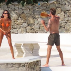 Izabel Goulart i Kevin Trapp na Mykonosu