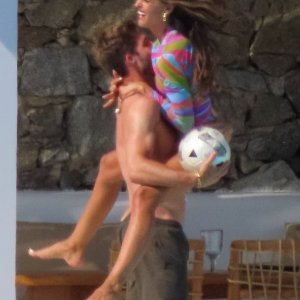 Izabel Goulart i Kevin Trapp na Mykonosu