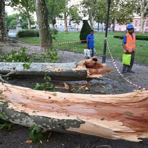 Zagreb dan nakon nevremena sanira štetu