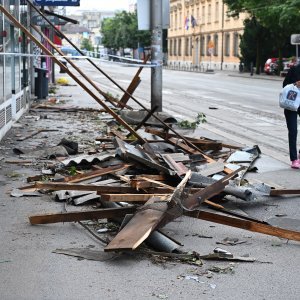 Zagreb dan nakon nevremena sanira štetu