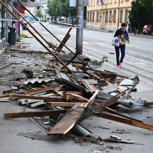 Zagreb dan nakon nevremena sanira štetu