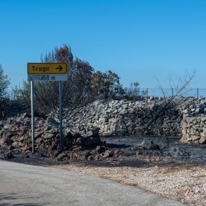 Posljedice velikog požara na Čiovu