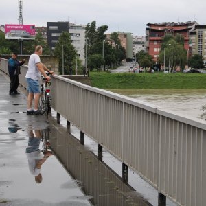 Nabujala Sava u Zagrebu