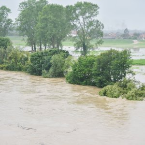 Sava poplavila nasip ispod Domovinskog mosta