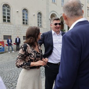 Predsjednik Milanović stigao na 308. Sinjsku alku