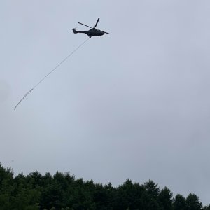 Hrvatski helikopter u Sloveniji