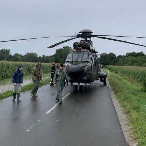 Hrvatski helikopter u Sloveniji