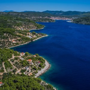 Drevna cesta kod Korčule