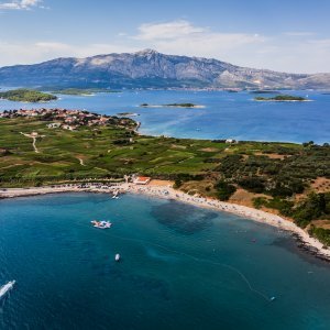 Plaža Vela Pržina na Korčuli