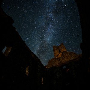 Meteorski roj Perzeida kod crkve Svetog Spasa