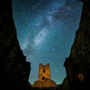 Meteorski roj Perzeida kod crkve Svetog Spasa