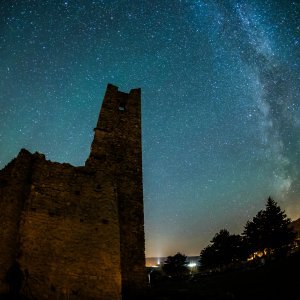 Meteorski roj Perzeida kod crkve Svetog Spasa