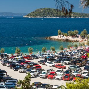 Gužva na plažama u Splitu