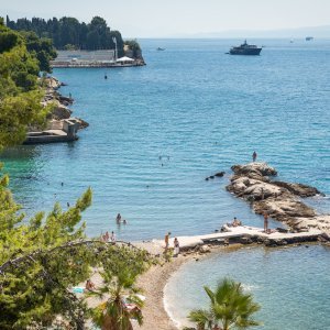 Gužva na plažama u Splitu