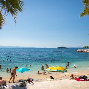 Gužva na plažama u Splitu