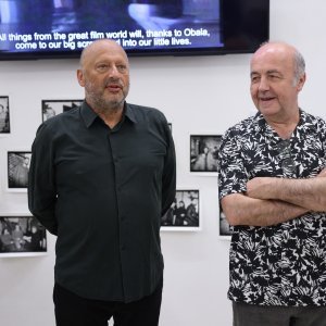 Izložba Prvo ratno kino Apollo: Mirsad Purivatra i Milomir Kovačević Strašni