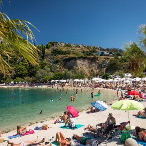 Gužva na plažama u Splitu