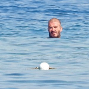 David Beckham s kćeri Harper i sinom Cruzom uživa u moru kod Lopuda