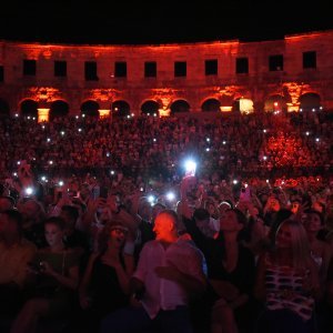 Koncert Zdravka Čolića u pulskoj Areni