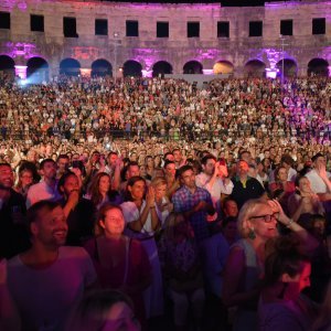 Koncert Zdravka Čolića u pulskoj Areni