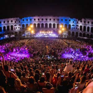 Koncert Zdravka Čolića u pulskoj Areni