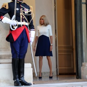 Emmanuel i Brigitte Macron