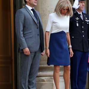 Emmanuel i Brigitte Macron