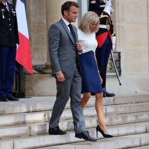 Emmanuel i Brigitte Macron