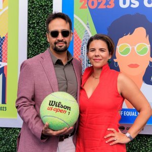 Lin-Manuel Miranda i Vanessa Nadal