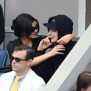 Kylie Jenner i Timothee Chalamet na US Openu
