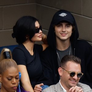 Kylie Jenner i Timothee Chalamet na US Openu