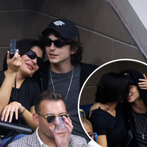 Kylie Jenner i Timothee Chalamet na US Openu