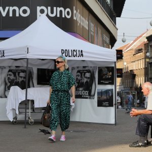 Policija traži uklanjanje promotivnog šatora filma Smrt djevojčice sa žigicama