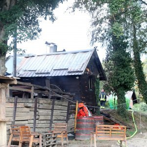 Buknuo požar u restoranu Mlinski kamen u blizini Petrinje