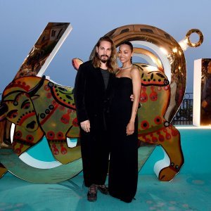 Zoe Saldana i Marco Perego