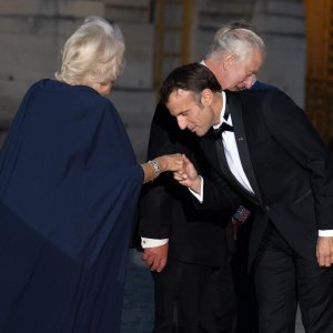 Kralj Charles III i Camilla & Emmanuel Macron i Brigitte Macron