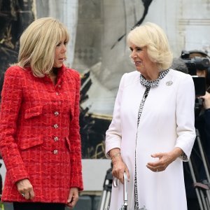 Brigitte Macron i kraljica Camilla