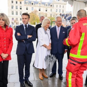 Brigitte Macron i kraljica Camilla