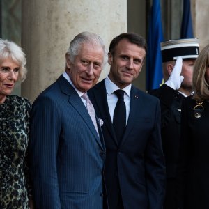 Kraljica Camilla i Brigitte Macron