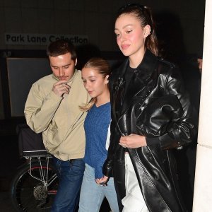 Harper Beckham, Brooklyn Beckham i Nicola Peltz