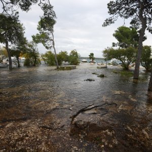 Jako jugo i plima poplavili Jadriju