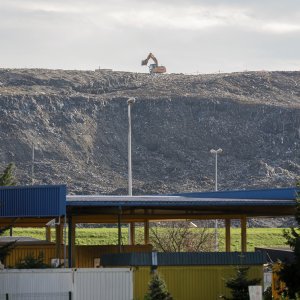 Odron dijela odlagališta otpada Jakuševac