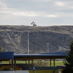 Odron dijela odlagališta otpada Jakuševac