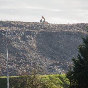 Odron dijela odlagališta otpada Jakuševac