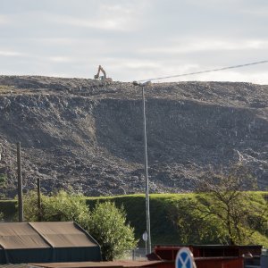 Odron dijela odlagališta otpada Jakuševac