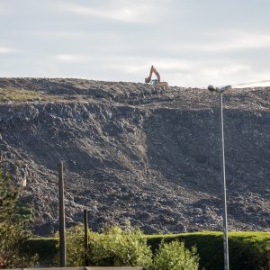 Odron dijela odlagališta otpada Jakuševac