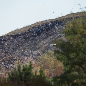 Odron dijela odlagališta otpada Jakuševac