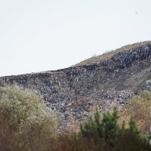 Odron dijela odlagališta otpada Jakuševac