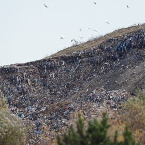 Odron dijela odlagališta otpada Jakuševac