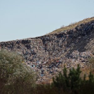 Odron dijela odlagališta otpada Jakuševac